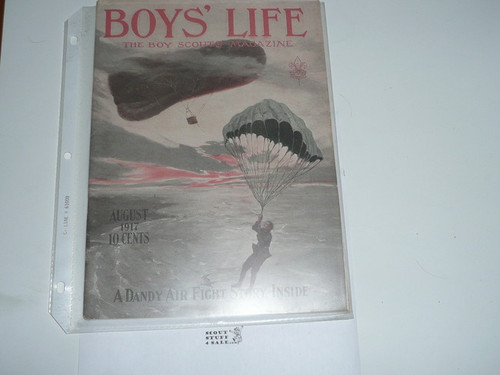 1917, August Boys' Life Magazine