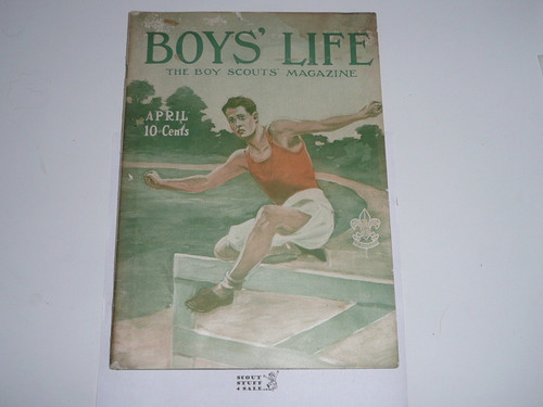 1916, April Boys' Life Magazine