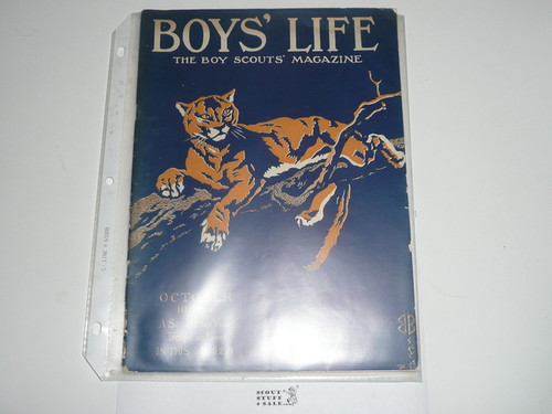 1915, October Boys' Life Magazine