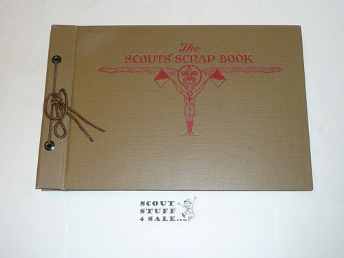 1928 Official Boy Scout Scrapbook, UNUSED