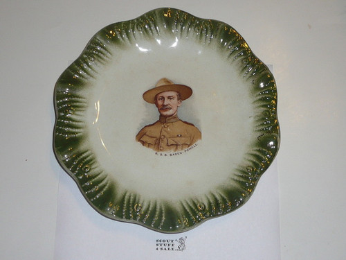 Baden Powell Scalloped Plate