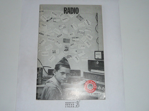 Radio Merit Badge Pamphlet, Type 7, Full Picture, 6-71 Printing