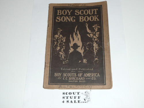1920 Boy Scout Songbook