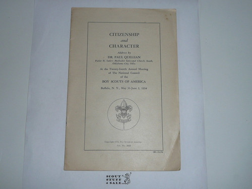 1934 Citizenship and Character