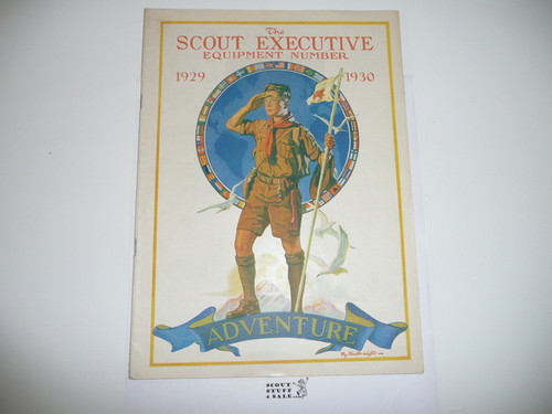 1929-1930, October The Scout Executive Equipment Catalog