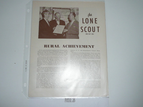 1954, June-July The Lone Scout Magazine