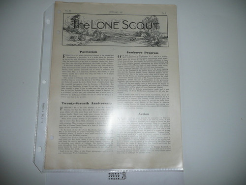 1937, February The Lone Scout Magazine