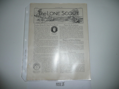 1936, November The Lone Scout Magazine