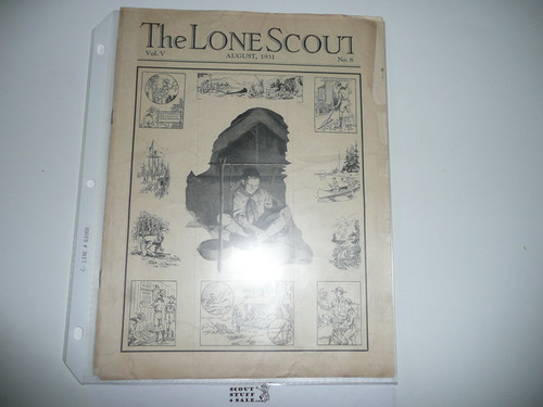 1931, August The Lone Scout Magazine