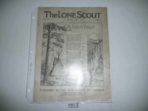 1930, March The Lone Scout Magazine