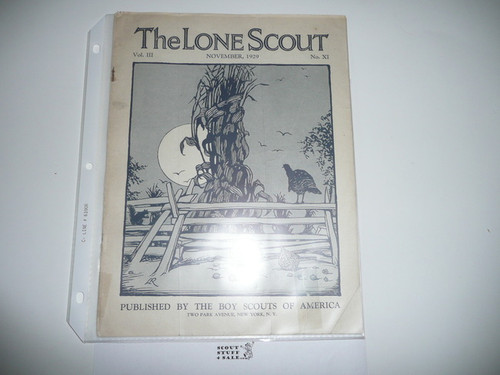 1929, November The Lone Scout Magazine