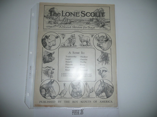 1928, August The Lone Scout Magazine
