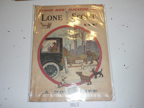 1923 Lone Scout Magazine, March, Vol 12 #5