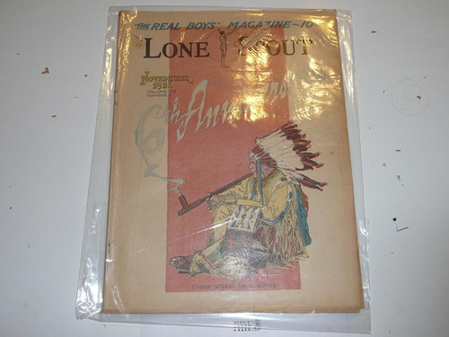 1921 Lone Scout Magazine, November, Vol 11 #1