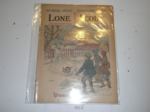 1921 Lone Scout Magazine, February, Vol 10 #9