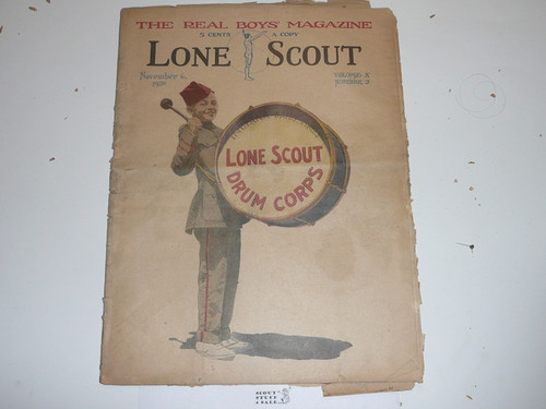 1920 Lone Scout Magazine, November 06, Vol 10 #3