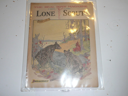 1920 Lone Scout Magazine, October 09, Vol 9 #51