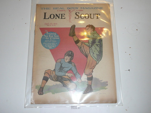 1920 Lone Scout Magazine, September 25, Vol 9 #49