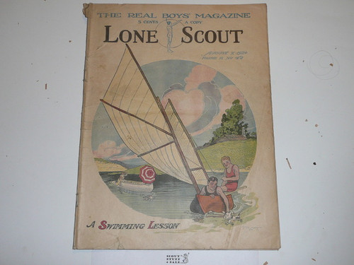 1920 Lone Scout Magazine, August 07, Vol 9 #42