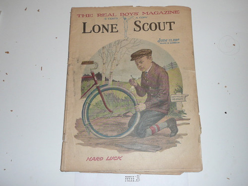 1920 Lone Scout Magazine, June 12, Vol 9 #34