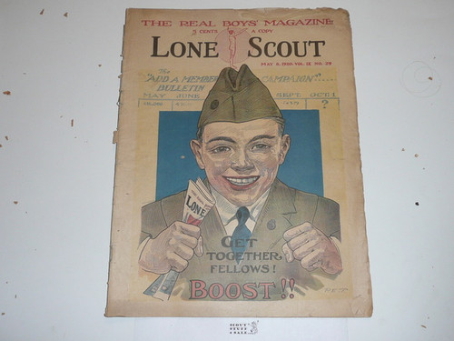 1920 Lone Scout Magazine, May 08, Vol 9 #29