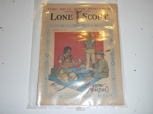 1920 Lone Scout Magazine, January 24, Vol 9 #14