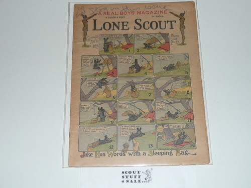 1919 Lone Scout Magazine, August 16, Vol 8 #43