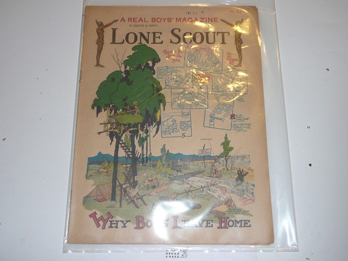 1919 Lone Scout Magazine, July 12, Vol 8 #38