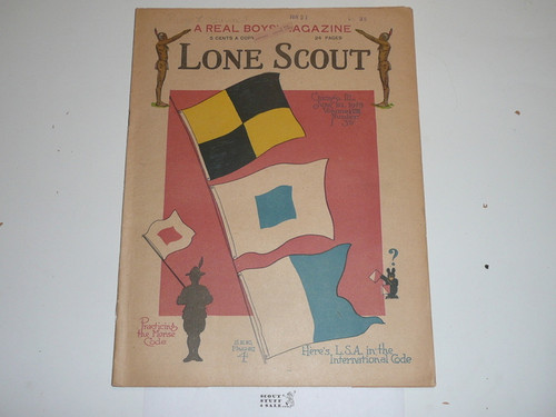 1919 Lone Scout Magazine, June 21, Vol 8 #35