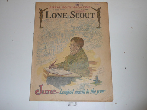 1919 Lone Scout Magazine, June 07, Vol 8 #33