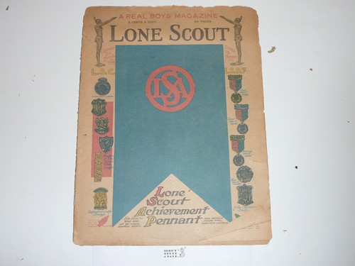 1919 Lone Scout Magazine, March 22, Vol 8 #22