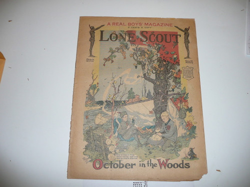 1918 Lone Scout Magazine, October 19, Vol 7 #52