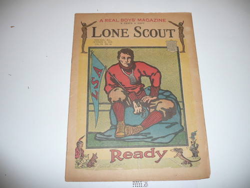 1918 Lone Scout Magazine, October 05, Vol 7 #50