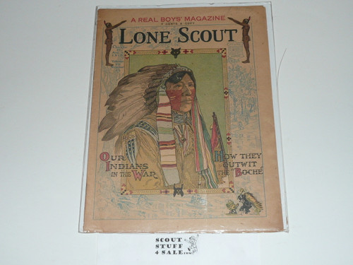 1918 Lone Scout Magazine, August 17, Vol 7 #43