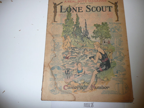 1918 Lone Scout Magazine, July 13, Vol 7 #38
