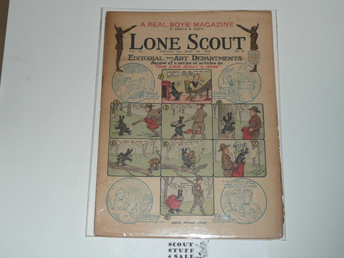 1918 Lone Scout Magazine, June 22, Vol 7 #35