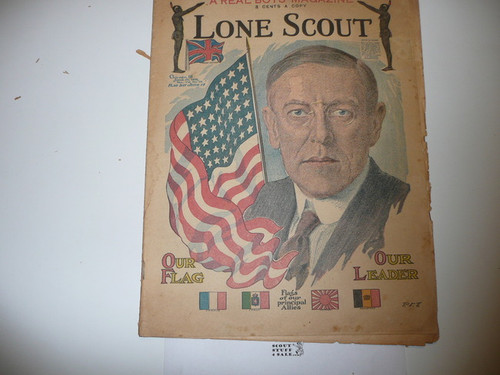 1918 Lone Scout Magazine, June 15, Vol 7 #34