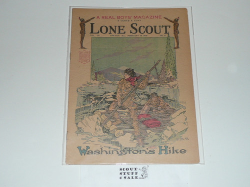 1918 Lone Scout Magazine, February 16, Vol 7 #17