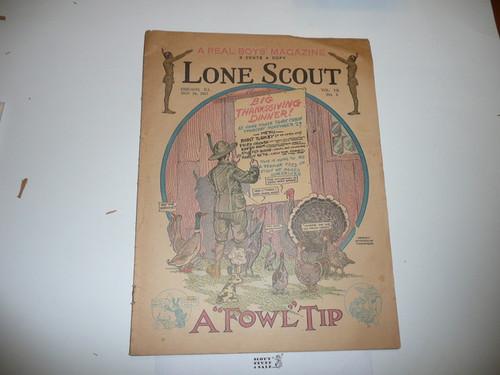 1917 Lone Scout Magazine, November 24, Vol 7 #5