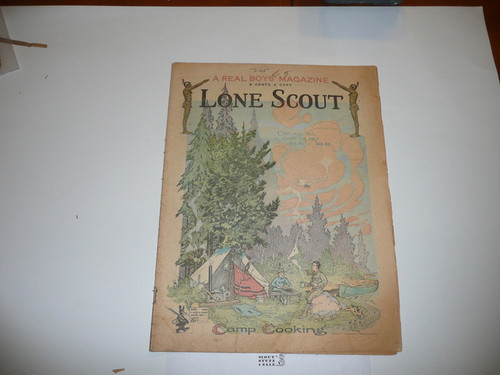 1917 Lone Scout Magazine, June 23, Vol 6 #35, Slight Crease in Cover