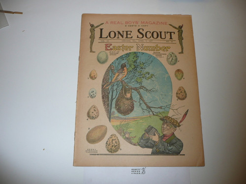 1917 Lone Scout Magazine, April 07, Vol 6 #24