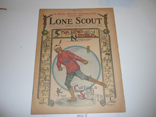 1917 Lone Scout Magazine, January 13, Vol 6 #12