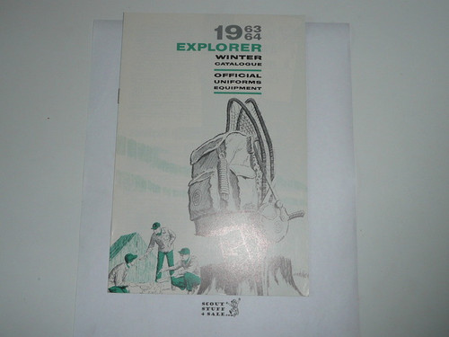 1963-1964 Winter Explorer Scout Equipment Catalog