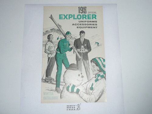 1962-1963 Winter  Explorer Scout Equipment Catalog