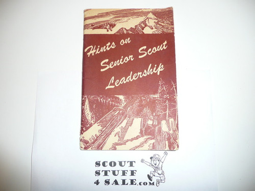 1947 Hints on Explorer Leadership, 6-47 Printing