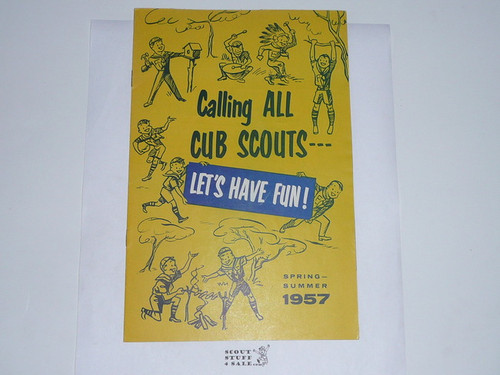 1957 Spring/Summer Cub Scout Equipment Catalog 12389