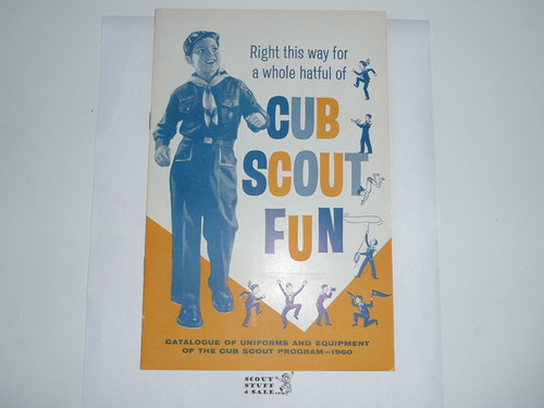 1960 Cub Scout Equipment Catalog, Prices Effective September 1, 1960