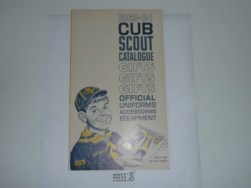 1963-1964 Cub Scout Equipment Catalog