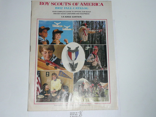 1982 Fall Leader's Boy Scout Equipment Catalog