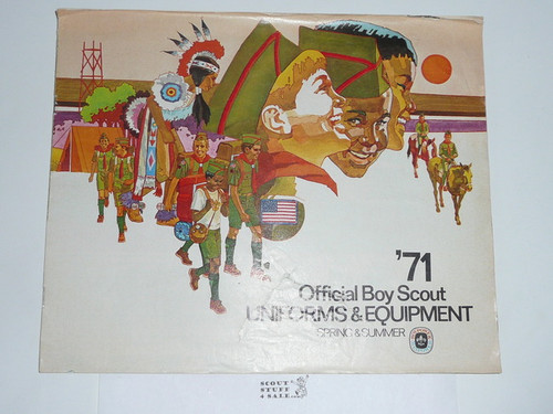 1971 Spring/Summer Boy Scout Equipment Catalog